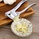 Stainless Ginger and Garlic Crusher, Garlic Chopper, Ginger Mincer, Ginger Squeezer Masher - Rustproof