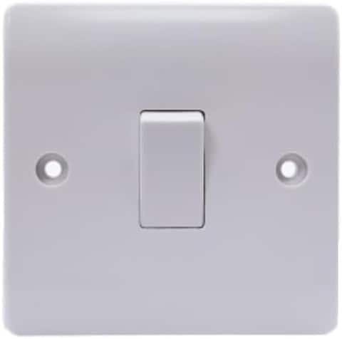 ADMORE 13A 1 Gang Single Pole Switch Socket - Electrical Outlet for Home and Office Use