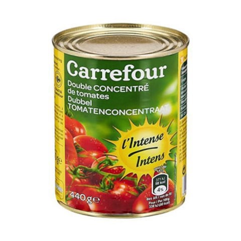 Carrefour Double Concentrate Tomato Sauce 440GR