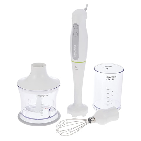 Kenwood HDP104WG Triblade Hand Blender 600W White/Green