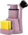 Royalford 3In1 Kitchen Cleaning Set RF10834 L Cleaning Brush L Soap Dispenser L Sponge Holder With Sponge, Assorted