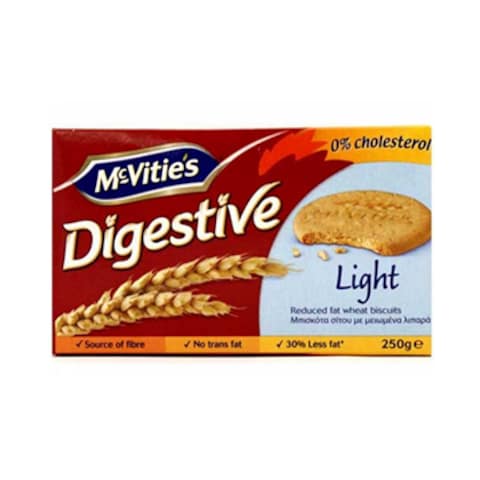 Mcvities Digestive Biscuits Light 250GR