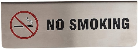 Arch Steel Tent Table No Smoking Sign