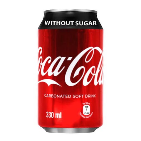 Coca Cola Zero Calories Drink 330Ml