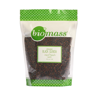 Biomass Organic Black Quinoa 454GR