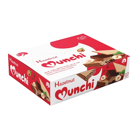 Munchy&#39;s Muzic Wafer Cubes with Hazelnut - 12 Pieces