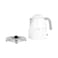 Smeg 50's Style Electric Kettle KLF03WHUK, 3000 W, 1.7 L, White, Stainless Steel, Glossy Finish
