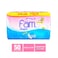Fam Sanitary Pads Maxi without Wings Comfort Body-Shaped 50 pads