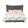 In House Milano Velvet Bed Frame - Single - 200x100 cm - Gray
