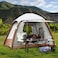 Toby's New Inflatable-02 Camping Tent with Pump Easy Setup 4 Season Glamping Tent 4-6 Persons