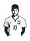 Spoil Your Wall Neymar Wall Sticker Black 80x100cm