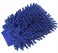 Generic Super Mitt Microfiber Car Wash Washing Cleaning Gloves - Dark Blue