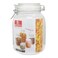 BA CLIP GLASS JAR SQUARE 1L5
