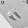 Green Lion 1.2 Meter Stereo Earphone, Volume And Playback Control Buttons, 14mm Sound, Inbuilt Mic (White)