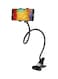 Generic - Flexible Mobile Phone Mount Holder With Clip Black