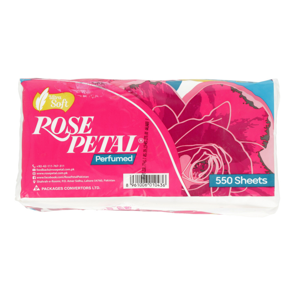 Ultra Rose Petal Perfumed 550 Sheets