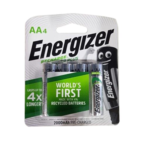 Energizer Rechargeable Battery NH15 AA 4 Batteries