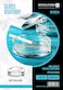 Royalford Glass Ashtray RF10254 - Lead-Free Cadmium Free Crystal Clear Glass Tabletop Cigarette Ashtray For Indoors And Outdoors Use Home Decor