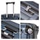 Eminent Hard Case Suitcase Trolley Luggage Set Of 3 Polycarbonate Lightweight 4 Quiet Double Spinner Wheels Travel Bags With TSA Lock, KJ97, Graphite