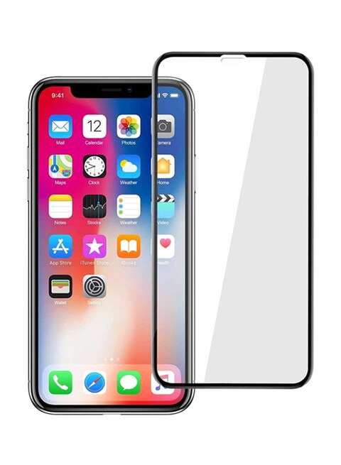Generic 5D Tempered Glass Screen Protector For Apple iPhone Xs Max Black