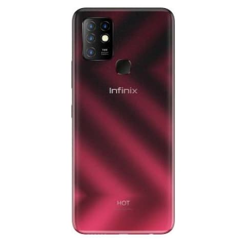 Infinix Hot 10 Play - 6.82-inch 64GB/4GB Dual SIM 4G Mobile Phone - Aegean Blue