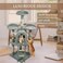 Cat tower post with good sisal rope,soft fabric, paunch ball, no harmful and a sisal ladder compose both an entertaining activity. Grey (125 cm)