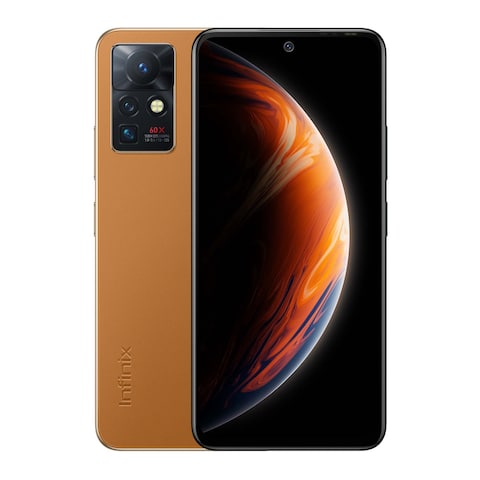 Infinix Zero X Pro - 6.67-inch 128GB/8GB Dual SIM 4G Mobile Phone - Tuscany Brown