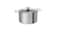 Pot with lid, stainless steel/glass5 l
