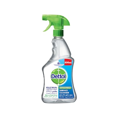 Dettol Anti-Bacterial Surface Cleanser Spray Bottle 500ml