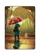 Theodor - Protective Case Cover For Apple iPad 7th Gen 10.2 Inch Baby Girl In Rain And Duck