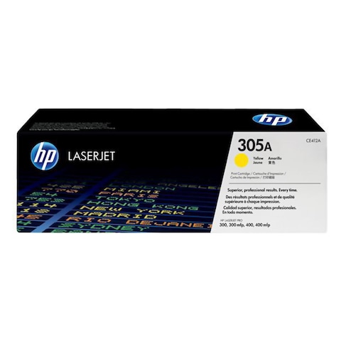 HP 305A Yellow  Original Laserjet Toner Cartridge CE412A