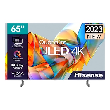 Hisense U6K Series 65-Inch 4K UHD Smart ULED TV 65U6K Black 2023