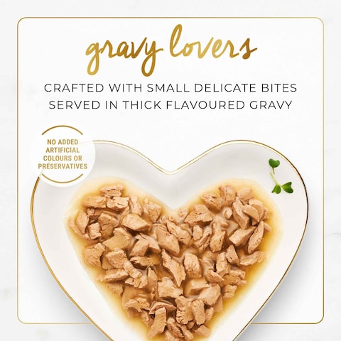 Purina Fancy Feast Gravy Lovers Salmon Feast in Seared Salmon Flavour in Gravy Cat Food, 85g
