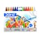 DOMS Extra Long Wax Crayons Set Of 16 Shades