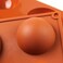 Generic-Kitchen Baking Semicircle Silica Gel Pudding Mould Manual Cute Silica Gel Cake/Chocolate Mould