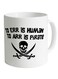 muGGyz Quote Printed Ceramic Coffee Mug White
