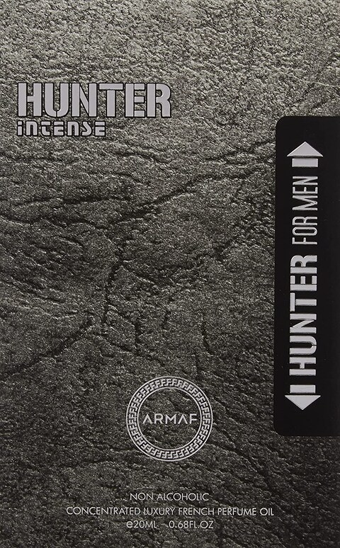 Armaf Hunter Intense Perfume Oil For Men - 20ml