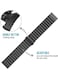 Generic Classic Stainless Steel Smartwatch Strap Band For Samsung Galaxy Watch 46mm/Huawei GT2/Gear S3 Frontier/Classic/Honor Magic 2/Fossil 22mm Black
