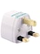 Generic Universal Ac Power Plug Travel Charger Adapter White/Gold/Black