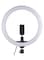 Generic - Dimmable Video Shooting LED Ring Photography Light Black/White