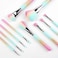 10-Piece Metal Makeup Brush Set