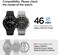 Spigen GLAStR EZ Fit [2-Pack] designed for Samsung Galaxy Watch 4 CLASSIC (46mm) Tempered Glass Screen Protector with Auto Align technology tray