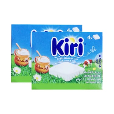 Kiri Cheese 4 Portions 6GR X2