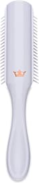 Denman Medium Styling 7 Row Brush - White With Rose Gold Crown - UK