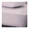 El Badrawy Chequered Fitted Bed Sheet 100% Cotton, 180x200 - Pink