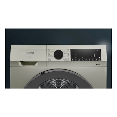 Siemens iQ300 Front Loading Heat Pump Tumble Dryer 9kg WQ43G200GC White