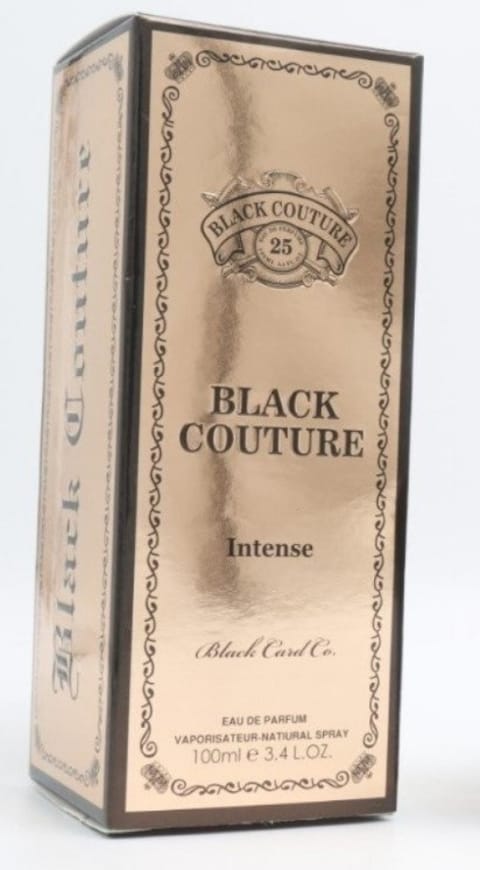 Black Couture Intense Perfume For Men, 100ml