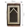 STARGOLD Traditional Turkish Prayer Mat 70x110 cm Large Portable Multicolor Islamic Prayer Rug, Janamaz Sajjadah For Men And Women