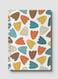 Lowha Spiral Notebook With 60 Sheets And Hard Paper Covers With Sea Shells Design, For Jotting Notes And Reminders, For Work, University, School