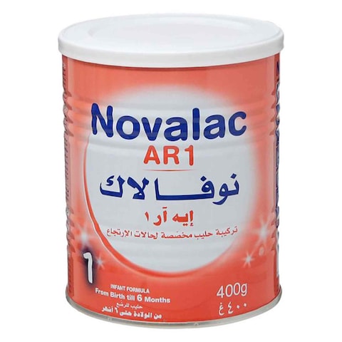 Novalac AR1 New Born Baby Milk Powder 6 Months, 400g